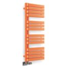 Terma 1110mm x 500mm 2605BTU Orange Flat Designer Towel Radiator