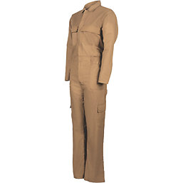 Dickies Everyday Womens Boiler Suit/Coverall Khaki Medium 34-40" Chest 30" L