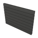 Ximax Oceanus 595mm x 800mm 2505BTU Anthracite Horizontal Designer Radiator