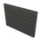 Ximax Oceanus 595mm x 800mm 2505BTU Anthracite Horizontal Designer Radiator