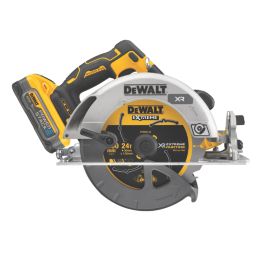 DEWALT DCS573H2T-GB 190mm 18V 2 x 5.0Ah Li-Ion PowerStack Brushless Cordless Circular Saw