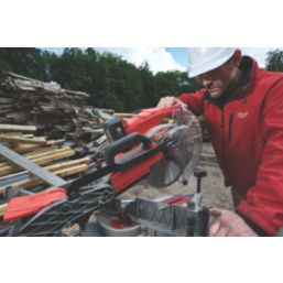 Milwaukee M18FMS254-0 254mm 18V Li-Ion RedLithium High Output Brushless Cordless Double-Bevel Sliding Mitre Saw - Bare