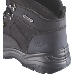 Site Onyx    Safety Boots Black Size 12