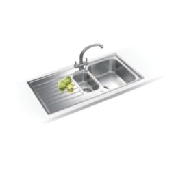 Franke Ascona 1.5 Bowl Stainless Steel Inset Sink  1000mm x 510mm