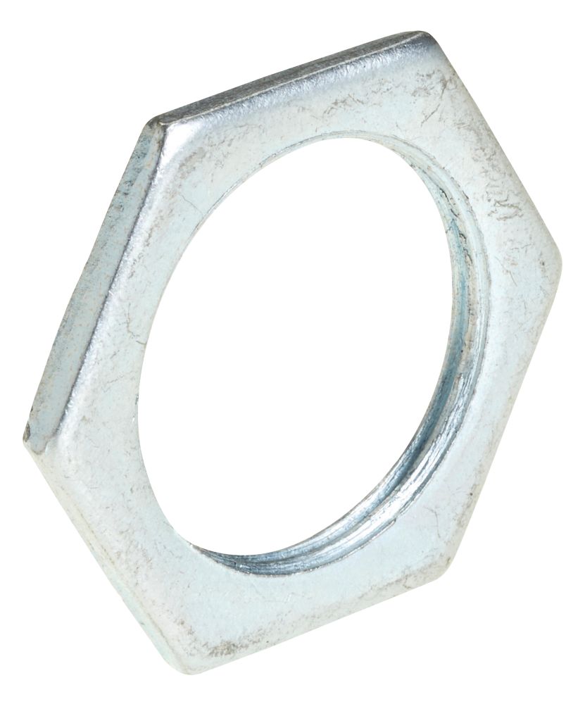Deta Bright Zinc-Plated Locknuts 25mm