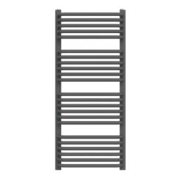 Flomasta U-Shape 1140mm x 500mm 2184BTU Anthracite Vertical Designer Radiator