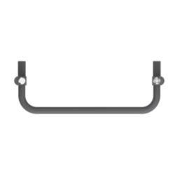 Flomasta U-Shape 1140mm x 500mm 2184BTU Anthracite Vertical Designer Radiator