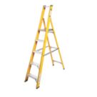 Lyte Fibreglass 1.89m 5 Step Platform Step Ladder