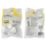 Flomasta  Plastic Push-Fit Equal 90° Elbow 15mm