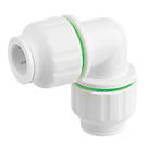 Flomasta Twistloc Plastic Push-Fit Equal 90° Elbow 15mm