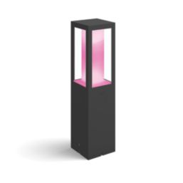 Philips Hue Impress 400mm Outdoor LED Bollard Light Black 8W 1180lm