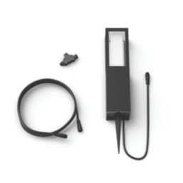 Philips Hue Impress 400mm Outdoor LED Bollard Light Black 8W 1180lm