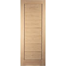 Jeld-Wen  Unfinished Oak Veneer Wooden Cottage Internal Door 2040mm x 826mm