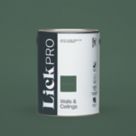 LickPro  5Ltr Green BS 14 C 39 Eggshell Emulsion  Paint