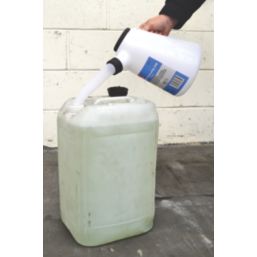 Hilka Pro-Craft ABS Plastic Measuring Jug with Spout White 5Ltr