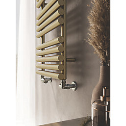 Terma Rolo Towel Rail 755mm x 520mm Brass 1593BTU