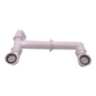 ETAL Double Bowl Sink Kit White 45mm