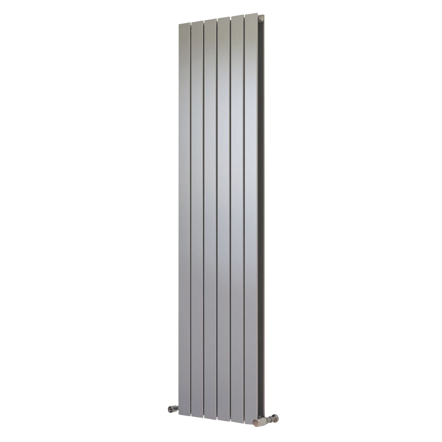Ximax 1800mm x 445mm 4024BTU Silver Vertical Designer Radiator (37214)