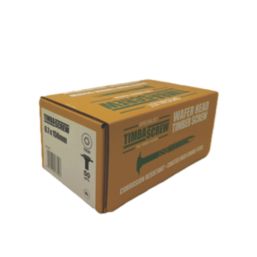 TimbaScrew  TX Wafer Thread Cutting Timber Screws 6.7mm x 150mm 50 Pack