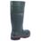 Dunlop Acifort Size 9  Green Steel Toe Cap Safety Wellies