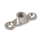 Tesla Female Munsen Ring Backplates M10 Chrome-Plated 10 Pack