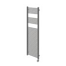 Flomasta 1600mm x 500mm 1706BTU Anthracite Flat Electric Towel Radiator