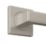 Cooke & Lewis Preder Lever on Rose Door Handles Pair Satin Nickel