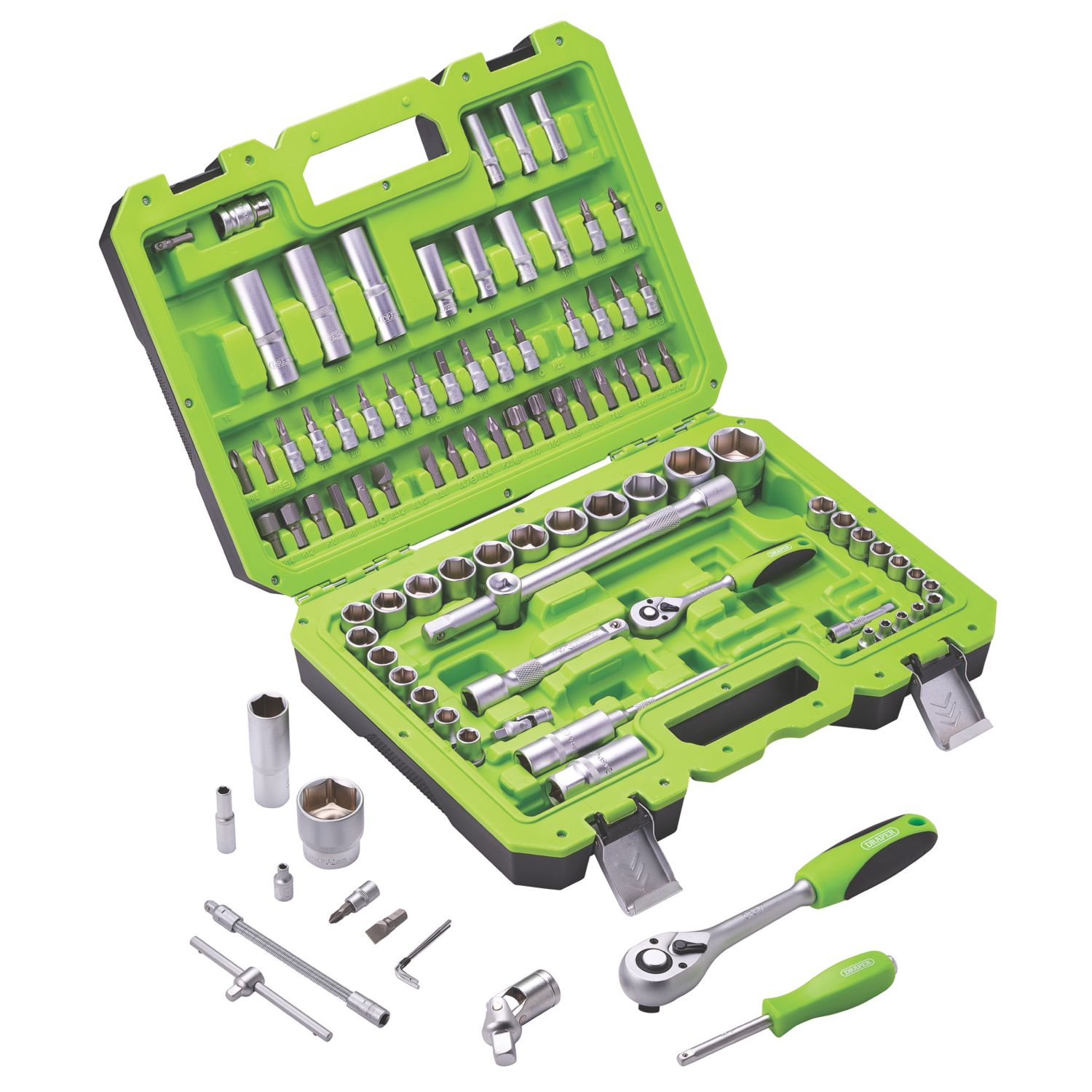 Draper Mixed Drive Metric Socket Set 100 Pieces (372CN)