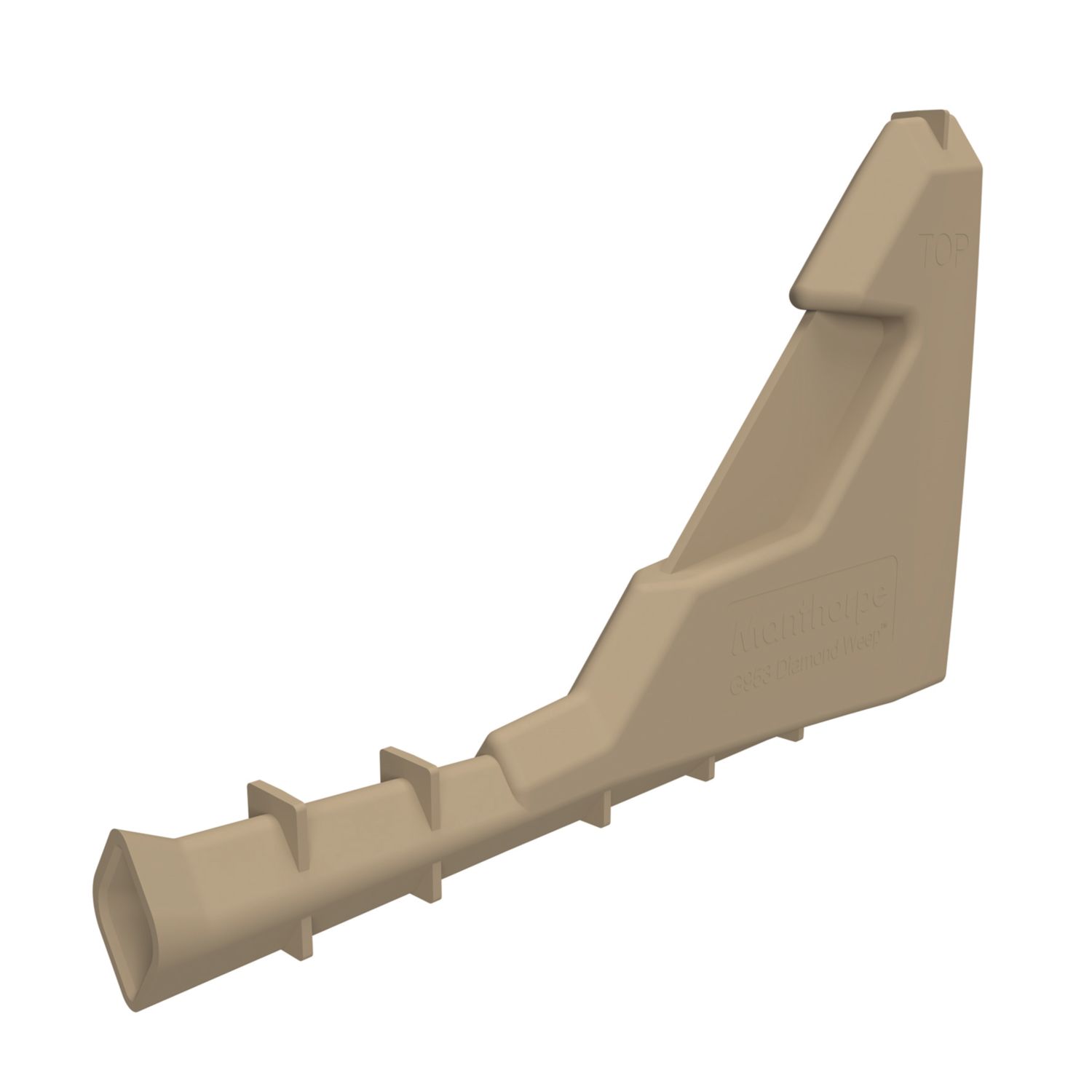 Manthorpe Wall Vent Buff 9.5mm x 102mm 10 Pack (372CX)