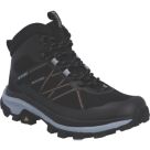Hi-Tec Infuse Mid Size 6 Womens Black / Gold Waterproof  Non Safety Work Boots
