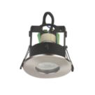 4lite  Fixed  Fire Rated IP20 GU10 Downlight Brushed Chrome