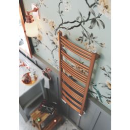 Terma Jade Designer Towel Rail 1149mm x 400mm Copper 1406BTU