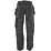 DeWalt Richmond Holster Work Trousers Charcoal Grey 36" W 31" L