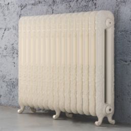 Arroll 794mm x 1009mm 5325BTU Cream Cast Iron 2 Column Radiator
