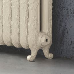 Arroll 794mm x 1009mm 5325BTU Cream Cast Iron 2 Column Radiator