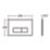 Armitage Shanks Oleas M2 AS Dual-Flush Mechanic Control Plate Chrome
