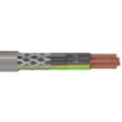 Time 5-Core CY Grey 0.75mm²  Screened Control Cable 1m Coil