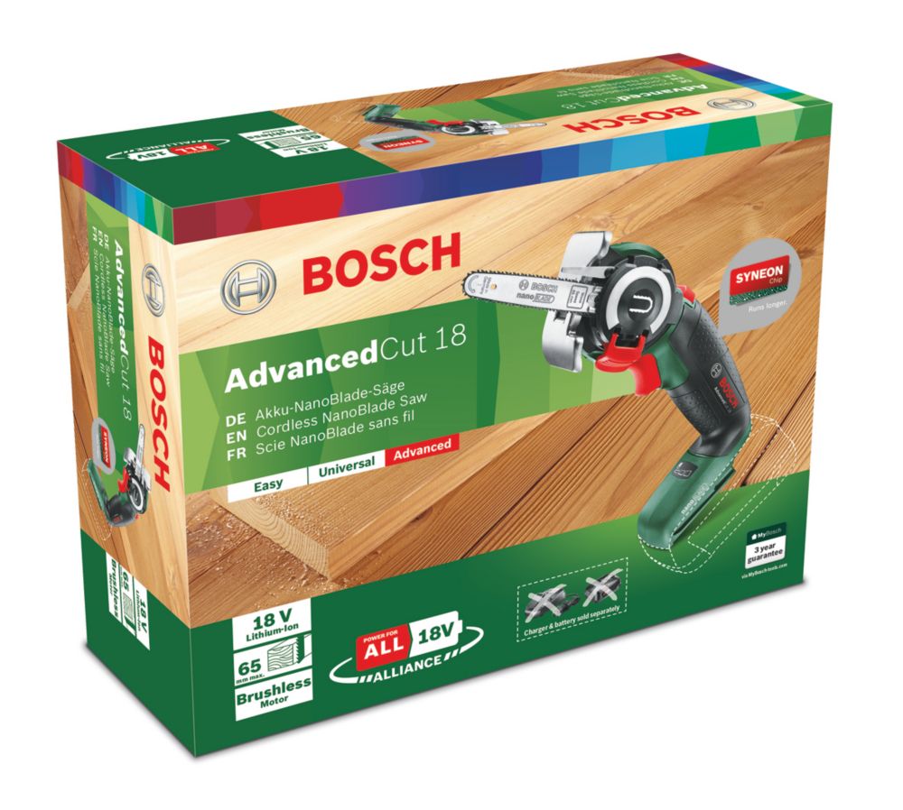 Bosch AdvancedCut 18V Li Ion Power for All Brushless Cordless 65mm