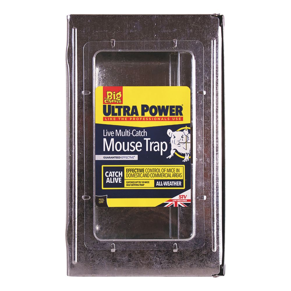 Medium metalic mouse catch alive trap