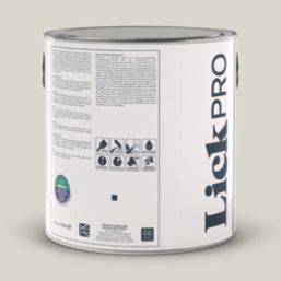 LickPro  2.5Ltr Grey RAL 9002 Vinyl Matt Emulsion  Paint