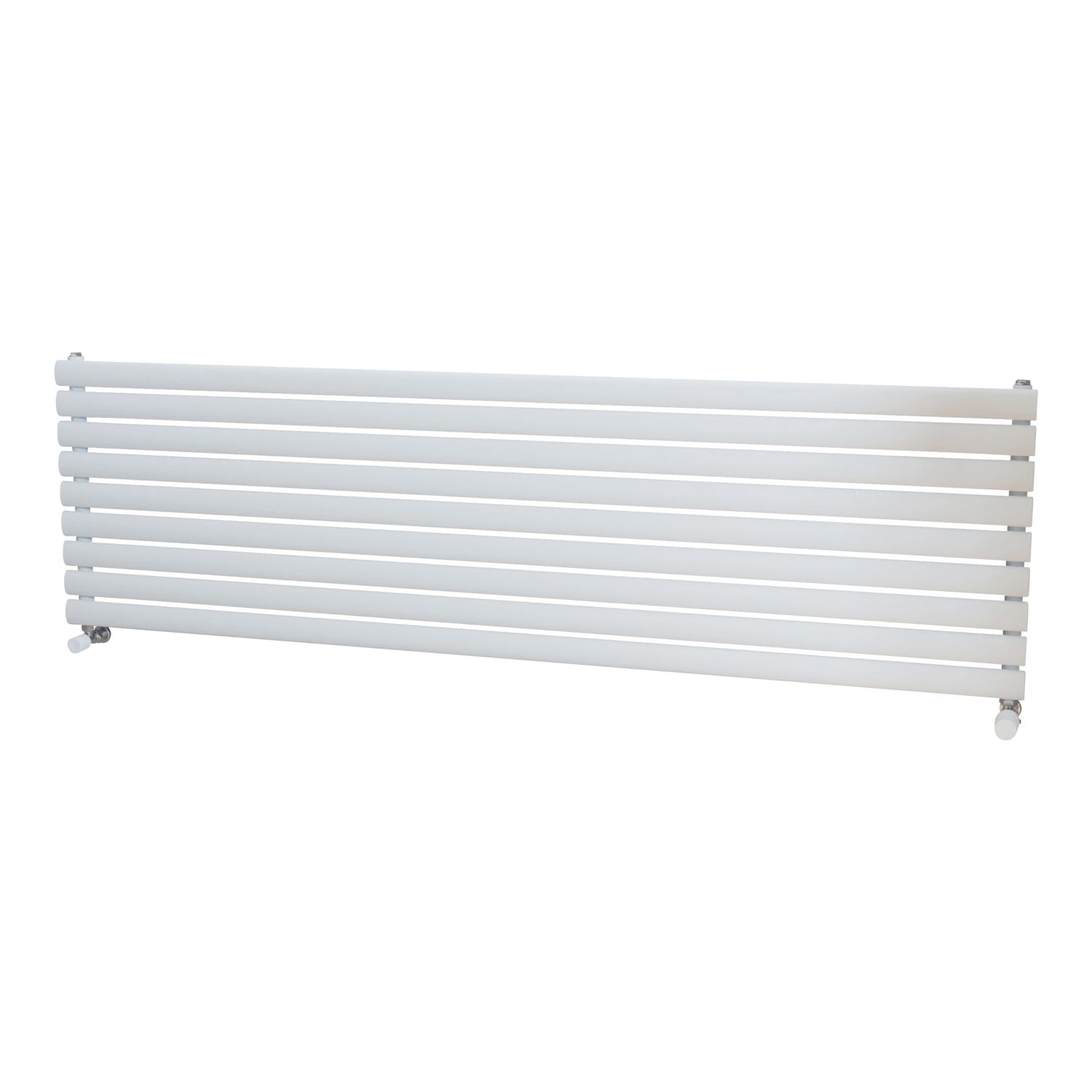 Ximax Fortuna 526mm x 1800mm 3515BTU White Horizontal Designer Radiator (372TP)