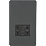 Knightsbridge  2-Gang Dual Voltage Shaver Socket 115 V / 230V Anthracite with Black Inserts