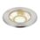 Saxby Hoxton 140mm Outdoor Round LED Recessed Ground Light Brushed Stainless Steel 13W 1000lm