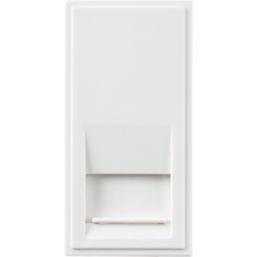 Knightsbridge  Modular Slave Telephone Socket White
