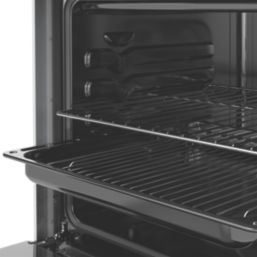 Freestanding Oven & Solid Plate Hob White 600mm