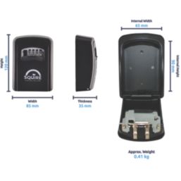 Squire Weatherproof Combination Keysafe