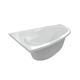 Utah  Double-Ended Bath Acrylic No Tap Holes 1500mm x 950mm