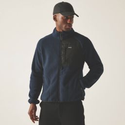 Regatta Frankie Borg Fleece Navy Small 42.5" Chest