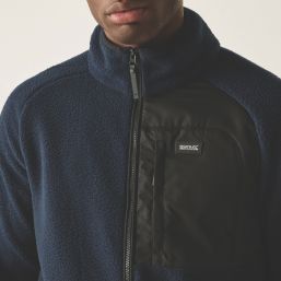 Regatta Frankie Borg Fleece Navy Small 42.5" Chest