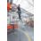 Zarges Aluminium 2.06m 4 Step Platform Step Ladder With Handrail